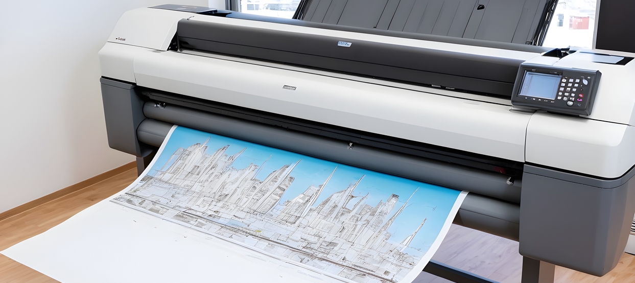 plotter in an ofiice 1 crop